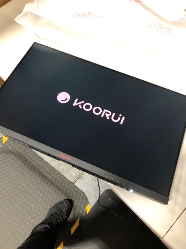 Photo 6 of KOORUI 24 Inch Computer Monitor -FHD 1080P Gaming Monitor 165Hz VA 1ms Build-in FreeSync™, Compatible G-sync, LED Monitors with Ultra-Thin, HDMI X2 /DP, VESA Compatible, Tilt Adjustable, Eye Care 24E4