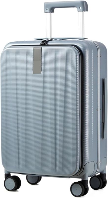Photo 1 of 20 "24" Travel Luggage PC Hard Universal Wheel H9860 (Color : Grey, Size : 24")
