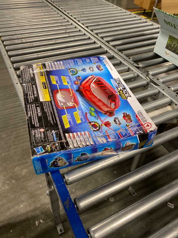 Photo 1 of BEYBLADE Burst Turbo Slingshock Rail Rush Battle Set -- Complete Set Burst Beystadium, Battling Tops, and Launchers (Amazon Exclusive)