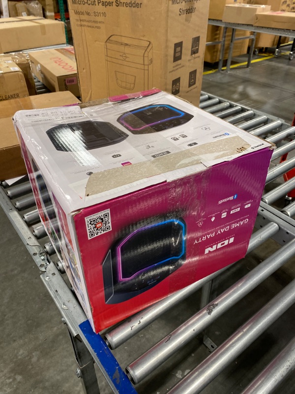 Photo 1 of ION Audio iPA127 Game Day Party | Wireless Rechargeable Speaker System with Lights