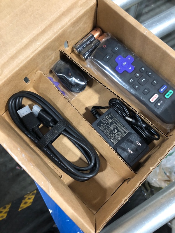 Photo 1 of Roku Ultra 2020 | Streaming Media Player HD/4K/HDR, Bluetooth Streaming, andRoku Voice Remote with Headphone Jack and Personal Shortcuts, includes Premium HDMI Cable (Renewed)