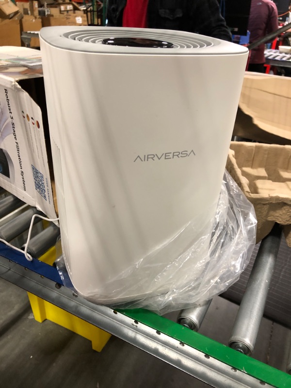 Photo 1 of Airversa HomeKit Air Purifier over Thread Works with Apple Home(Apple Home Hub Required) 3-Stage H13 True HEPA Smart Air Cleaner 1000 sq.ft Purelle AP2
