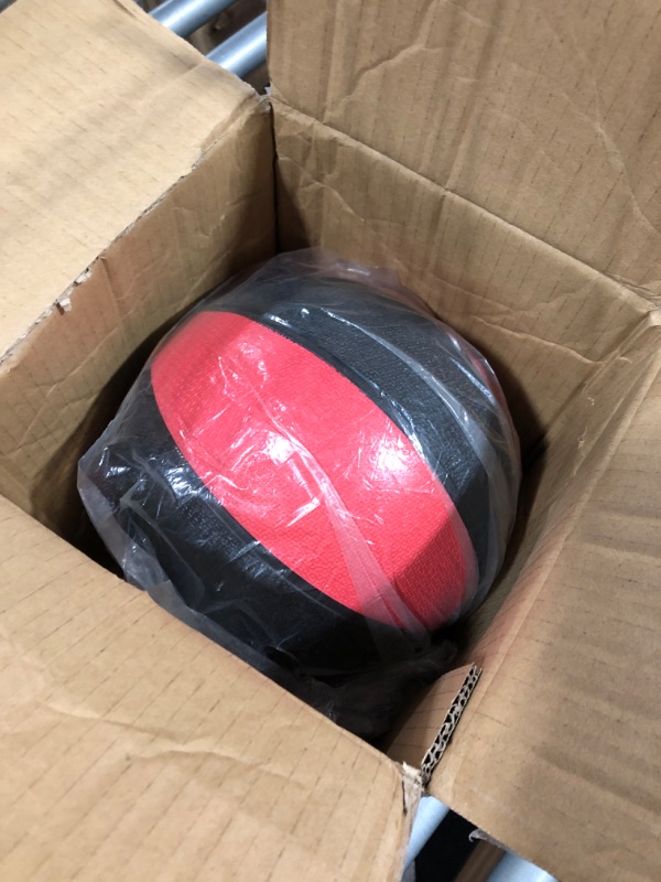 Photo 3 of Amazon Basics Medicine Ball for Workouts Exercise Balance Training 8 Pound Medicine Ball