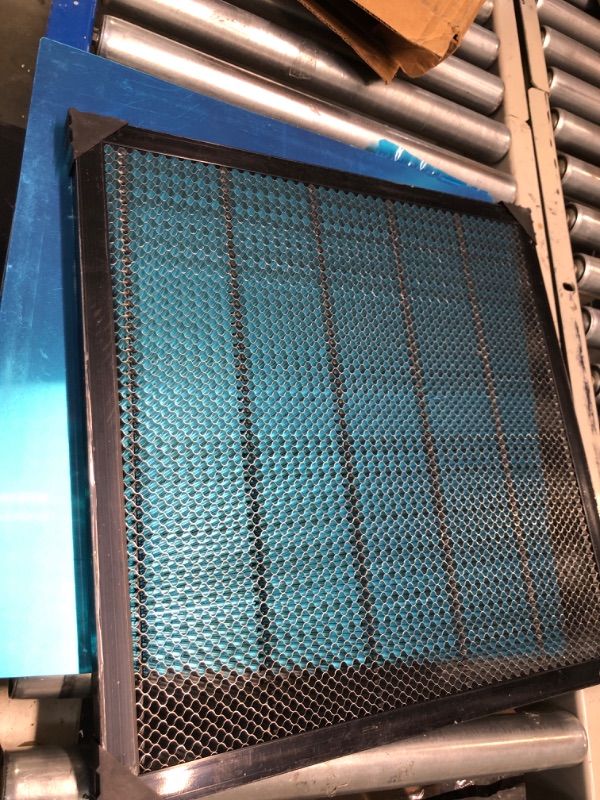 Photo 3 of 22.05x21.26x0.87inches Honeycomb Working Table Panel for CO2 Engraver Cutter FoxAlien Reizer, Reizer Mega CNC Engraving Machines