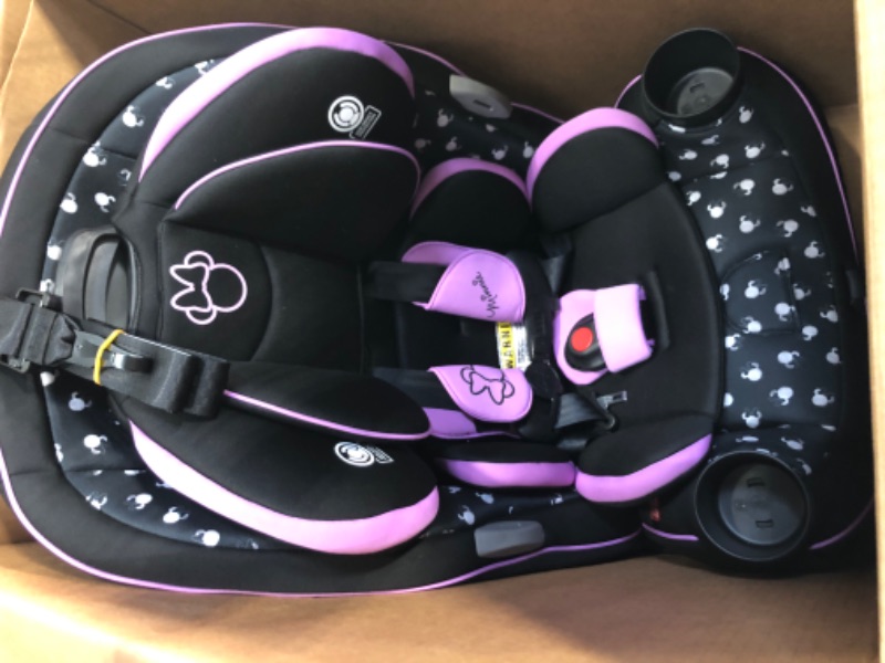 Photo 3 of Disney Baby Grow and Go™ All-in-One Convertible Car Seat, Midnight Minnie