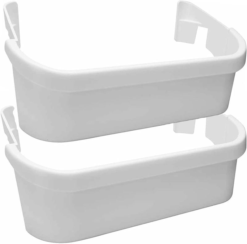 Photo 1 of 2 Pack 240323001 Fits Refrigerator Door Bin Shelf White
