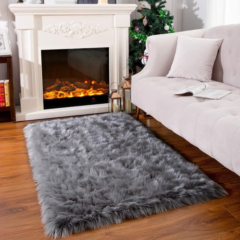 Photo 1 of 5x8 Dark Gray Area rug
***Stock photo shows a similar item, not exact***