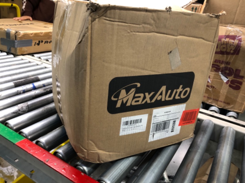 Photo 1 of MaxAuto 2 Pcs Lawn Mower Tires 15x6.00-6 with Wheel for Riding Mowers, 3" Offset Hub Long with 3/4" bearings, Pneumatic Tire