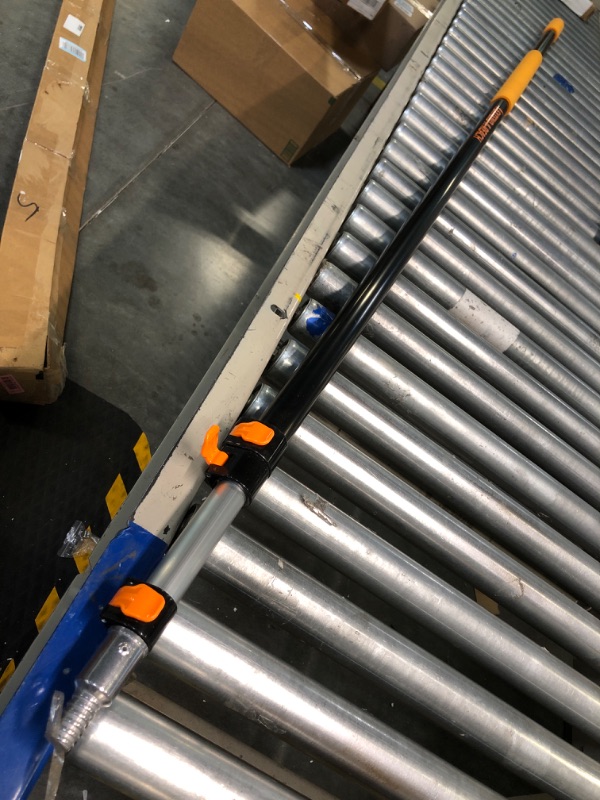 Photo 1 of 7-24 ft Long Telescopic Extension Pole // Multi-Purpose Extendable Pole with Universal Twist-on Metal Tip // Lightweight and Sturdy // Best Telescoping Pole for Painting, Dusting and Window Cleaning 24 Feet