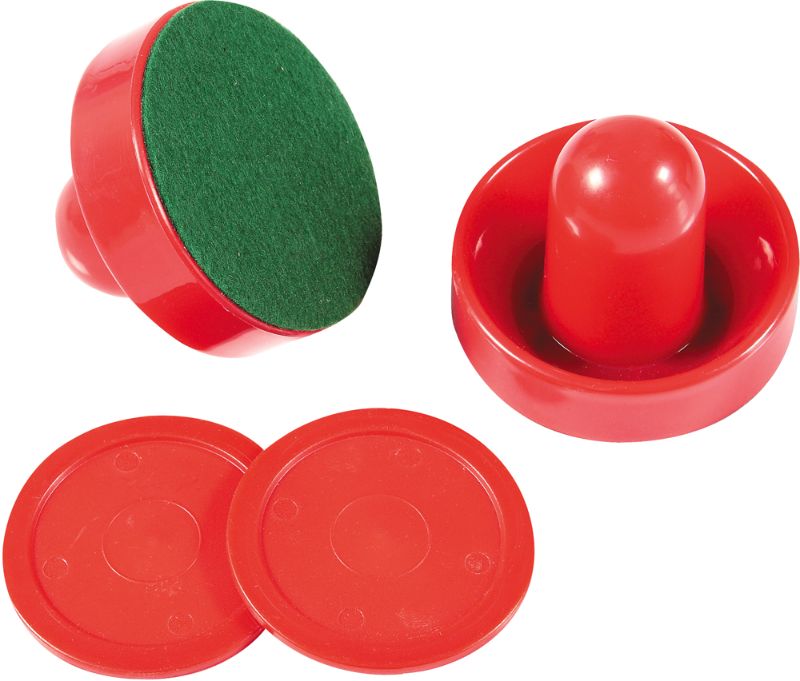 Photo 1 of Air Hockey 3" Strikers & 2.5" Pucks Set
