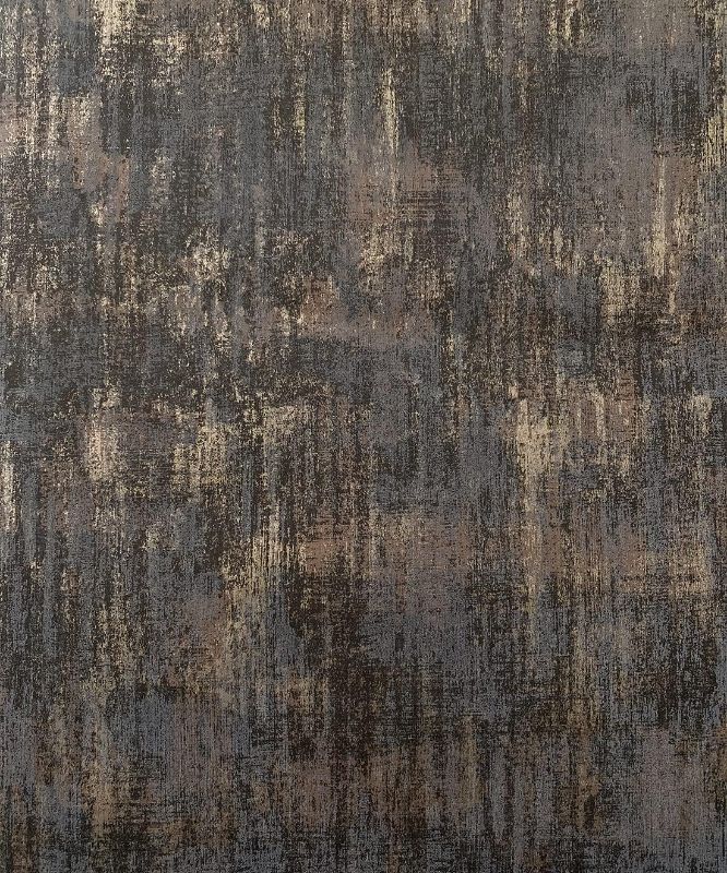 Photo 1 of AMINAH DECO Charcoal Gold Classic Distressed Metallic Wallpaper Peel and Stick Wall Paper Texture Self Adhesive Cotact Wall Paper,20.5 in.W X 236.0 in. L
