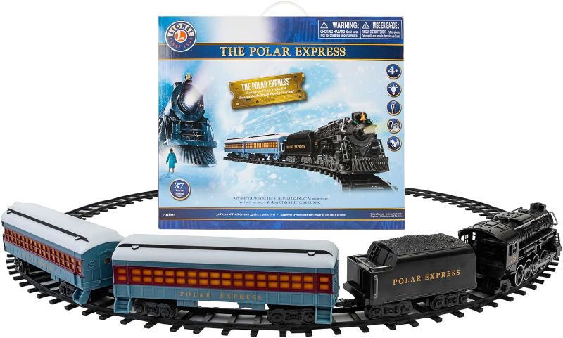 Photo 1 of Lionel Polar Express Ready-to-Play Battery Powered Model Train Set with Remote
