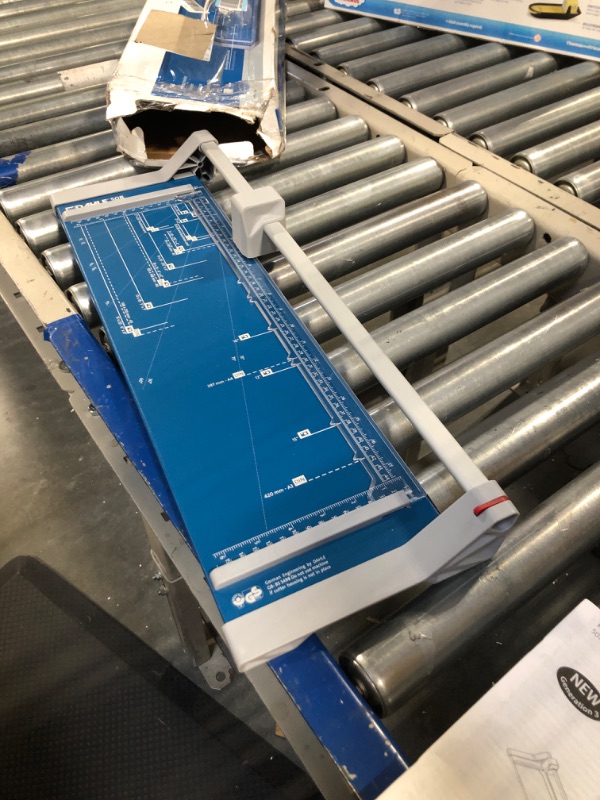 Photo 3 of Dahle 508 Personal Rotary Trimmer, 18" Cut Length, 5 Sheet Capacity, Self-Sharpening, Automatic Clamp, German Engineered Paper Cutter