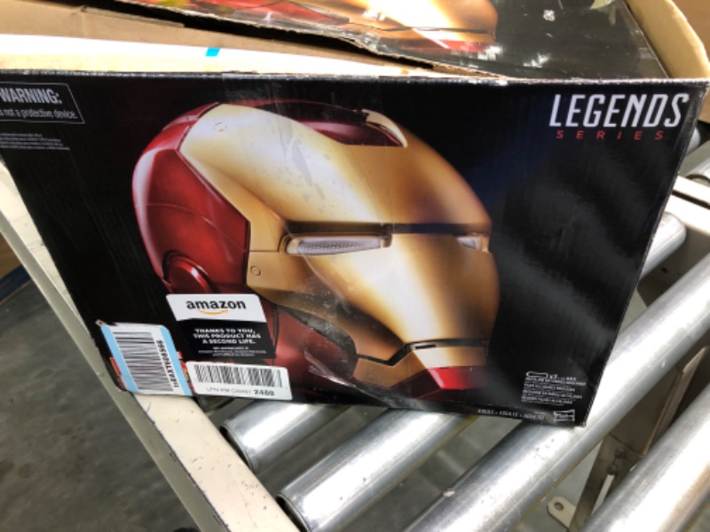 Photo 2 of Avengers Marvel Legends Iron Man Electronic Helmet - Multicolor Characters