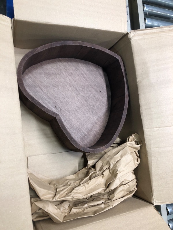 Photo 1 of Abaodam Bed Heart Small Photo Basket Case Shaped Wooden Posing Newborn Photograph Photographer Heart-shaped Prop Gift