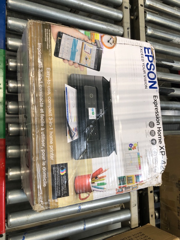 Photo 2 of Epson Expression Home XP-4200 Wireless Color All-in-One Printer with Scan, Copy, Automatic 2-Sided Printing, Borderless Photos and 2.4" Color Display,Black Printer XP-4200