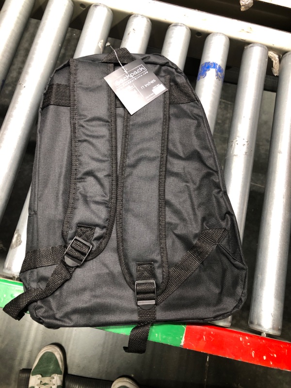 Photo 3 of 17" Basic Backpack BLACK