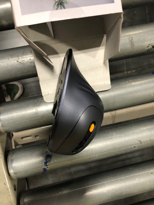 Photo 1 of ProtoArc Ergonomic Mouse Wireless, EM11 Bluetooth Vertical Ergo Mouse, Rechargeable, 2.4G RGB Optical Vertical Mice with 3 Adjustable DPI, 3-Device Connection for PC, iPad, Mac, Windows (Black Gray)