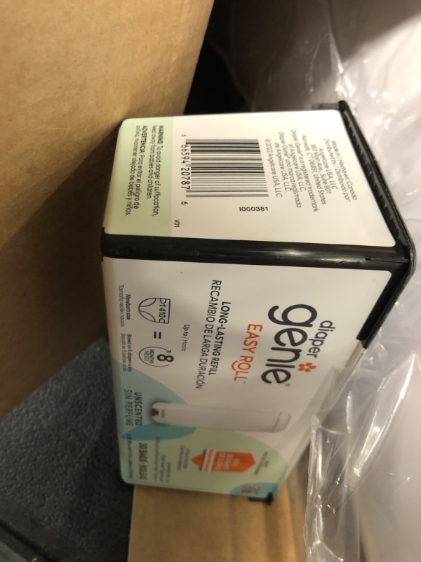 Photo 1 of Diaper Genie Signature Gift Set | Includes Easy Roll Refill with 48 Bags | Holds Up to 2256 Newborn Diapers Registry Gift Set (Signature Pail)