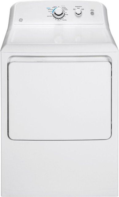 Photo 1 of GE 7.2-cu ft Electric Dryer (White)