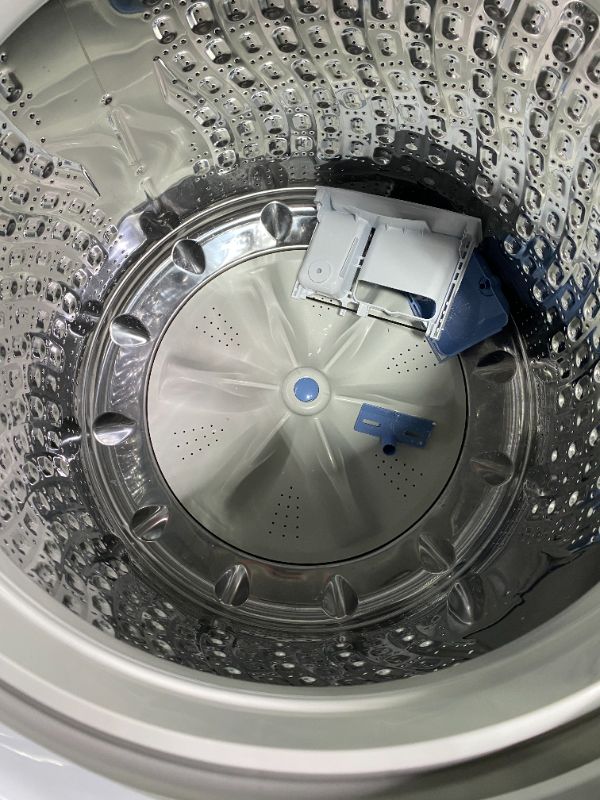 Photo 5 of Samsung 5-cu ft High Efficiency Impeller Top-Load Washer (White) ENERGY STAR