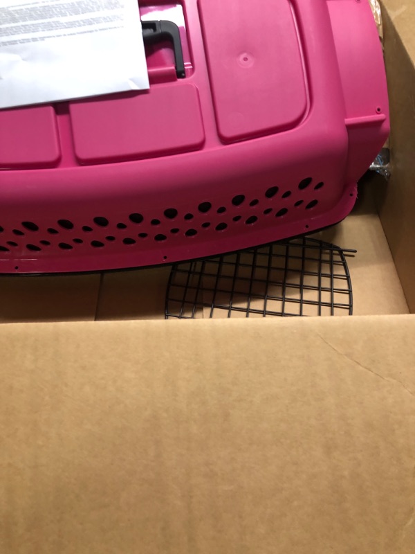 Photo 4 of ASPEN PET Fashion Dog Kennel, Various Sizes UP TO 15 LBS Pink