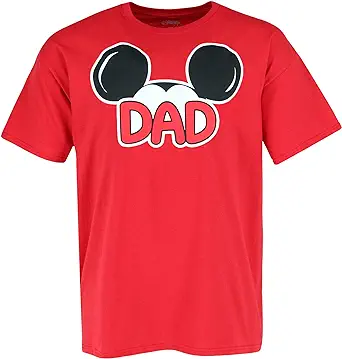 Photo 1 of Disney Matching Family Collection Mickey Mouse Dad T-Shirt Large