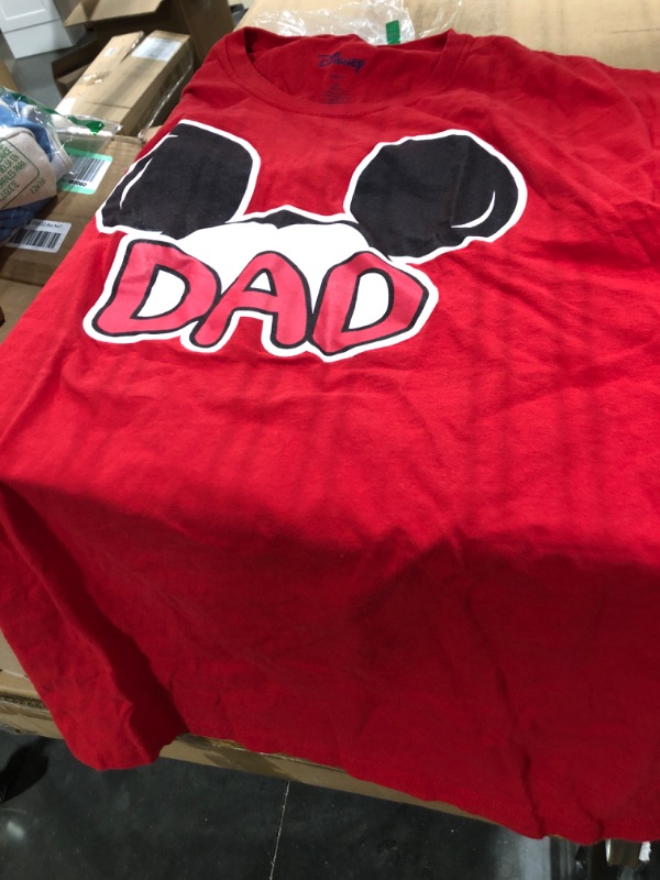 Photo 3 of Disney Matching Family Collection Mickey Mouse Dad T-Shirt Large