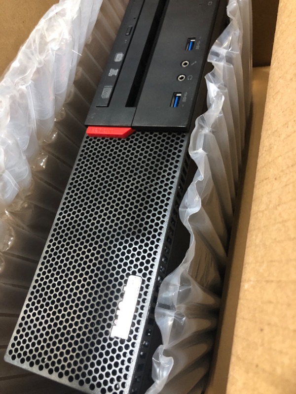 Photo 3 of Lenovo ThinkCentre M900 SFF Desktop Computer, Intel Core i7-6700 Upto 4.0GHz, 32GB RAM, 1TB SSD, 4K 2-Monitor Support DisplayPort, HDMI, DVD-RW, AC Wi-Fi, Bluetooth, TDL - Windows 10 Pro (RENEWED)