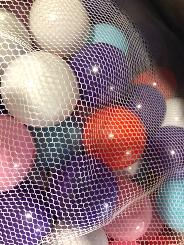 Photo 1 of Click N' Play Pastel Colors Ball Pit Balls for Kids, 200 Pack - Plastic Refill Balls, Phthalate & BPA Free, Reusable Storage Bag with Zipper, Gift for Toddlers and Kids, Plastic Balls for Ball Pit