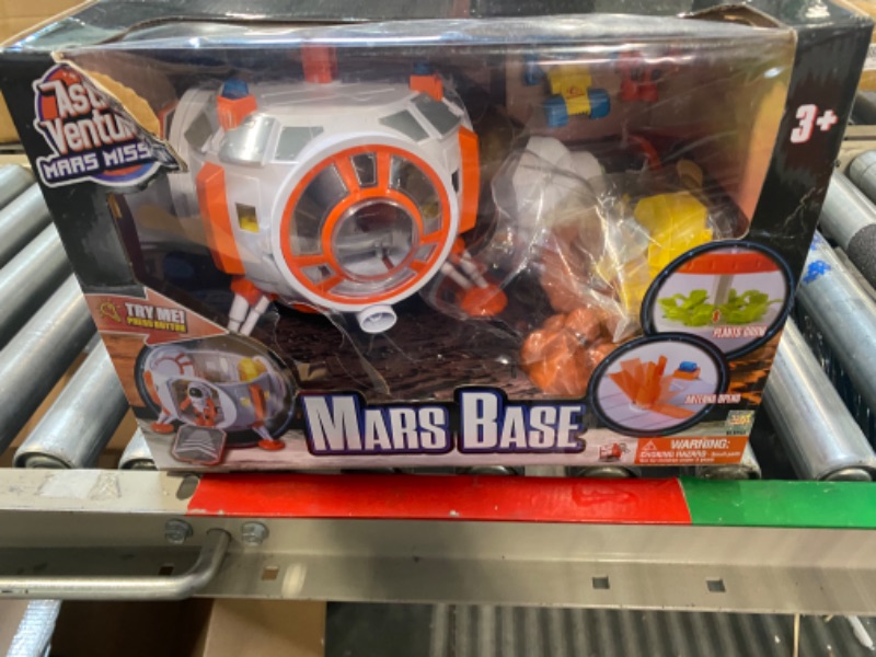 Photo 1 of ASTRO VENTURE Mars Base, Mars Mission Space Station Toy for Kids with Lights, Astronaut & Robot Figures, Tools & Accessories