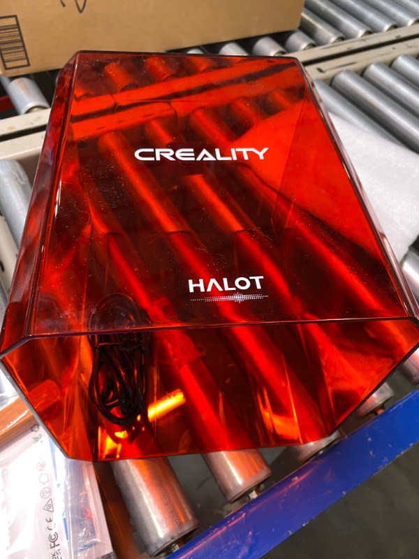 Photo 6 of Creality Halot-One Resin 3D Printer, 6" Monochrome LCD Screen UV Resin Printers with High-Precision Integral Light Source Fast Printing WiFi Control Dual Cooling & Filtering System Easy Slicing Halot One