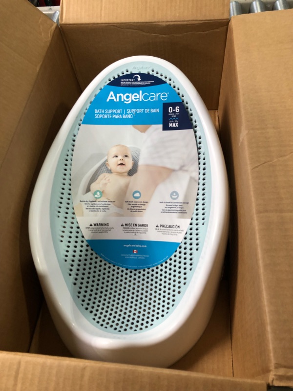 Photo 3 of Angelcare Baby Bath Support (Aqua) | Ideal for Babies Less than 6 Months Old