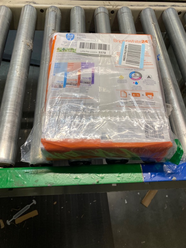 Photo 1 of HP Printer Paper | 8.5 x 11 Paper | BrightWhite 24 lb |1 Ream - 500 Sheets| 100 Bright | Made in USA - FSC Certified | 203000R 1 Ream | 500 Sheets Letter (8.5 x 11)