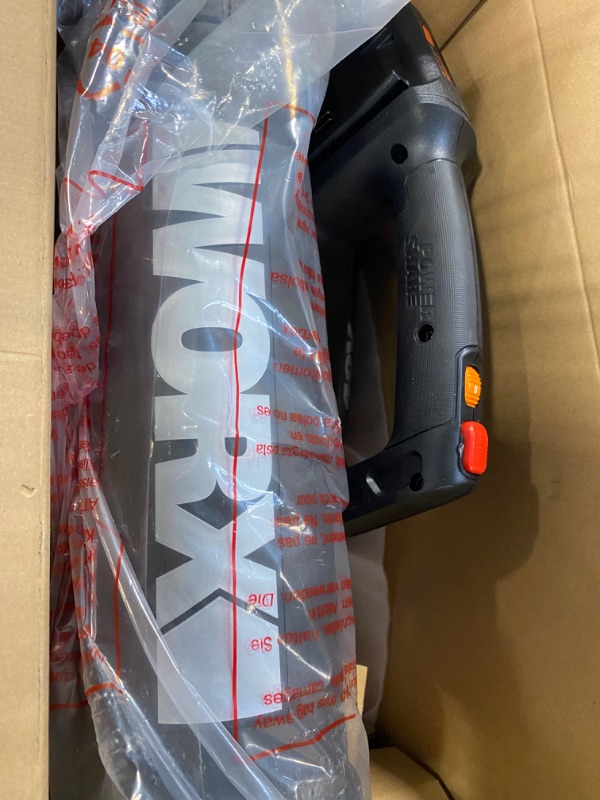 Photo 1 of ***TOOL ONLY - NO BATTERIES***

Worx 40V Turbine Leaf Blower Cordless with Battery and Charger, Brushless Motor Blowers for Lawn Care, Compact and Lightweight Cordless Leaf Blower WG584.9 – Tool Only
