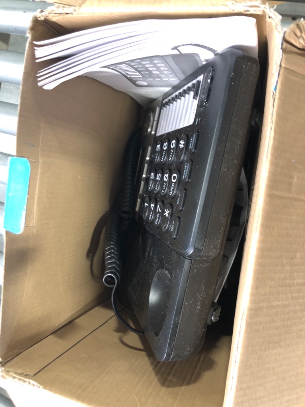 Photo 3 of AT&T ML17929 2-Line Corded Telephone, Black Without Answering System