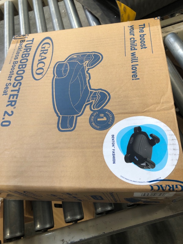 Photo 2 of Graco TurboBooster 2.0 Backless Booster Car Seat, Denton