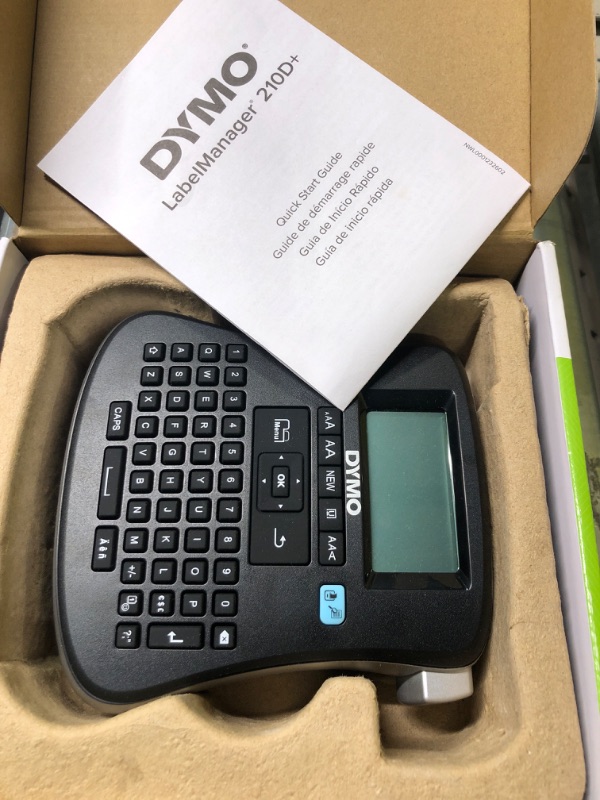 Photo 3 of DYMO LabelManager 210D All Purpose Label Maker with Large Display and QWERTY Keyboard (1738345)