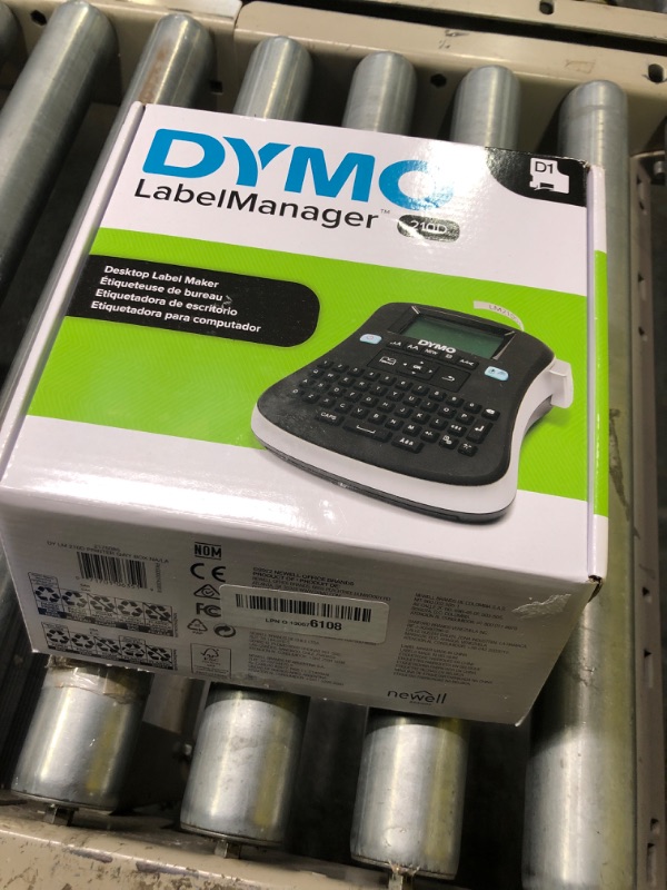 Photo 2 of DYMO LabelManager 210D All Purpose Label Maker with Large Display and QWERTY Keyboard (1738345)