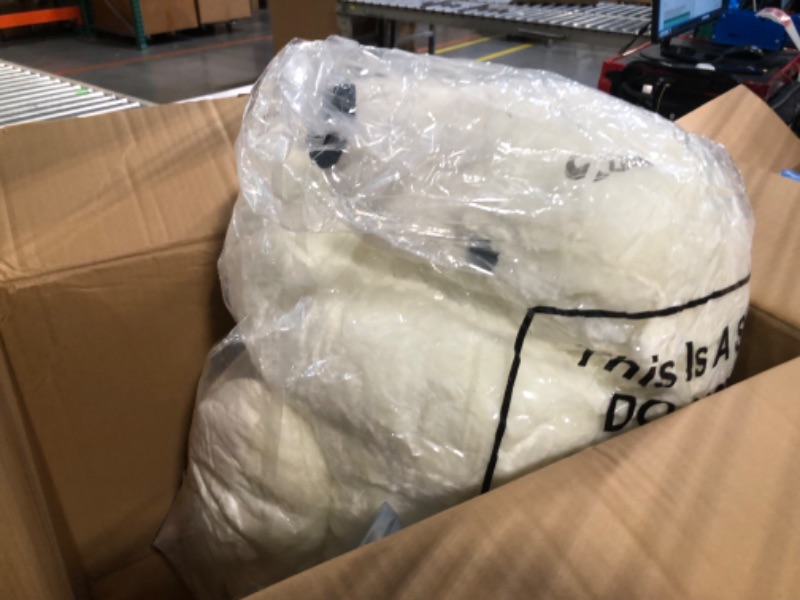 Photo 3 of Melissa & Doug Giant Polar Bear - Lifelike Plush Toy (3 Feet Long), White - Extra Large Stuffed Animal for Ages 3+
