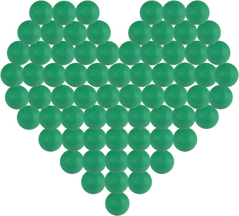 Photo 1 of 120 pack colored ping pong decoration dark green