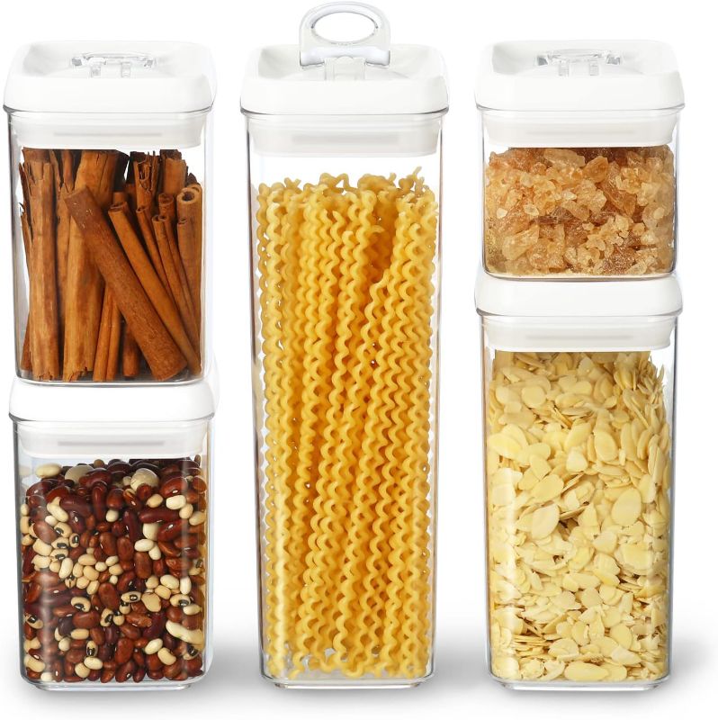 Photo 1 of airtight container for food storage set of 5