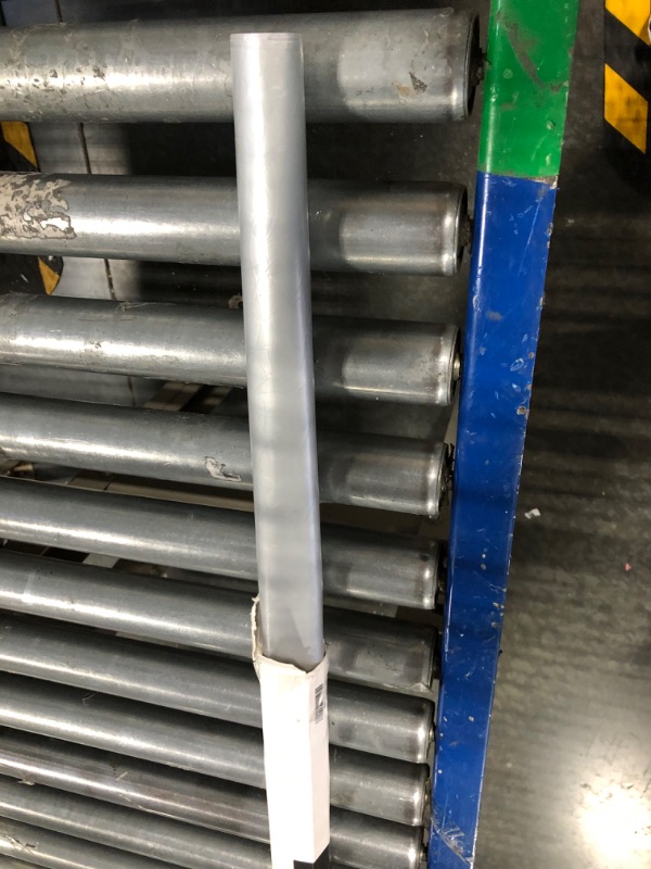 Photo 1 of rabbitgoo One Way Window Film Privacy, Static Cling Decorative Window Tinting Film for Home, Daytime Protection Stained Glass Films Heat Control Window Clings, Grayish Silver, 35.4x78.7 inches 35.4" x 78.7" Silver