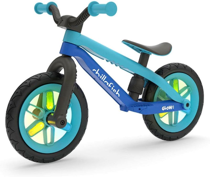 Photo 1 of Chillafish BMXIE Glow Lightweight Balance Bike with Light-up Wheels
