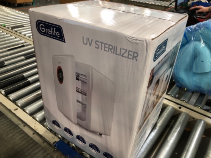 Photo 2 of Grelife UV Sterilizer and Dryer for Baby Bottles, 18L Bottle Sterilizer and Dryer with Touch Screen Control & Auto-Off Safety for Toys/Clothes/Beauty Tools/Tableware/Phone/Home Office Items
