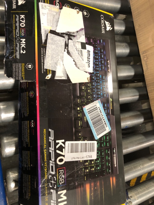 Photo 2 of Corsair K70 RGB MK.2 RAPIDFIRE Mechanical Gaming Keyboard