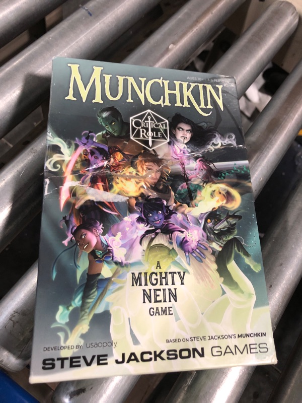 Photo 2 of USAOPOLY Munchkin: Critical Role Card Game | Munchkin Game Featuring Critical Role Mighty Nein Campaign | Officially Licensed Critical Role Card Game | Familiar Members, Characters & Guests