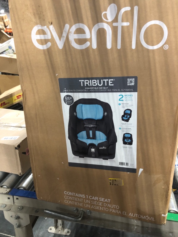 Photo 1 of Evenflo Tribute LX Convertible Car Seat (Neptune)
