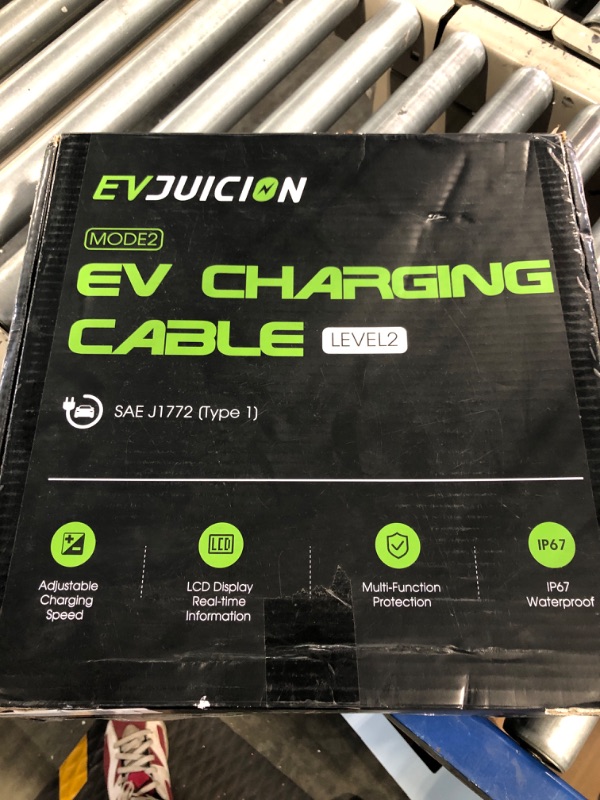 Photo 1 of JuiceBox 32 Smart Electric Vehicle (EV) Charging Station with WiFi - 32 amp Level 2 EVSE, 25-Foot Cable, UL and Energy Star Certified, Indoor/Outdoor Use