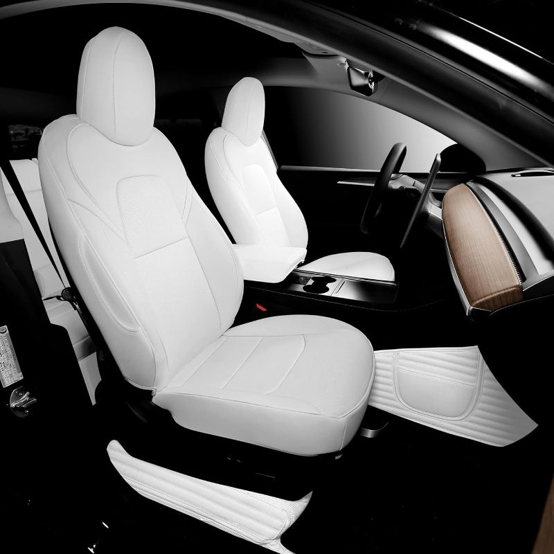 Photo 1 of  White Car Seat Covers